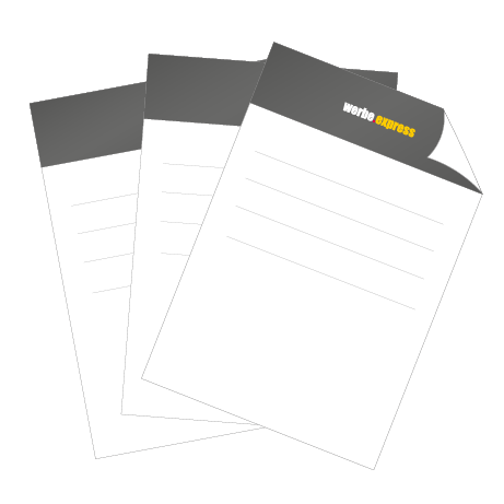 Briefpapier | DIN A4 | einseitig bedruckt